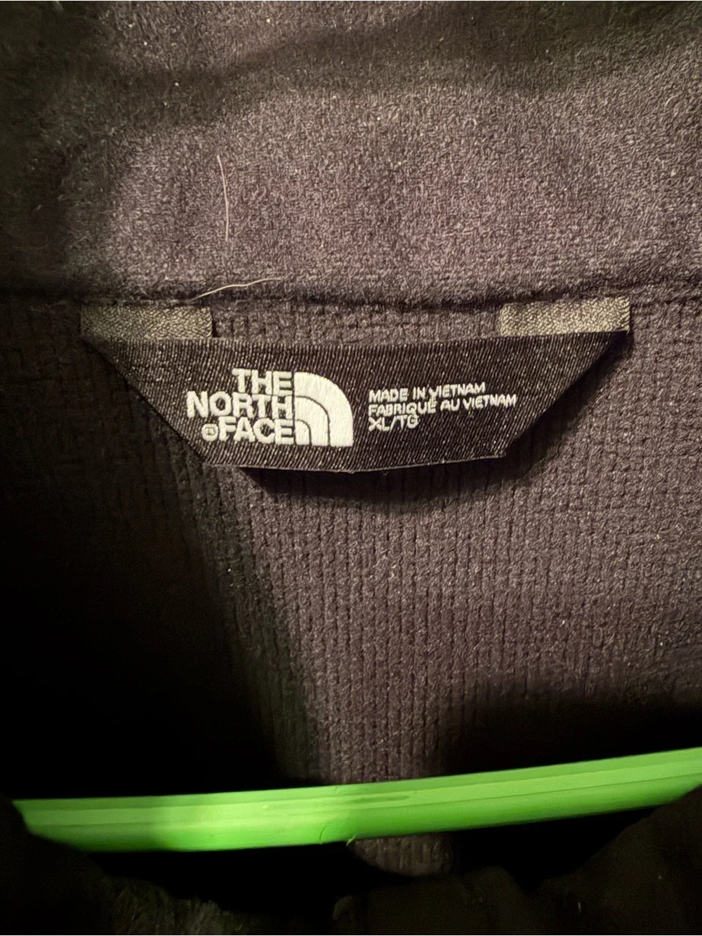 The North Face Ridgewall Soft Shell Vest Men's XL Dark Gray NASCAR Racing